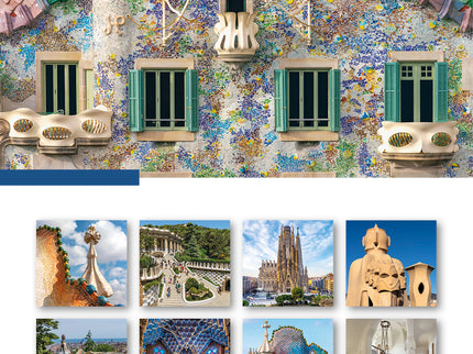 Cal. 2026 Pared (30x30 Cm) Gaudí-1 A (batlló)