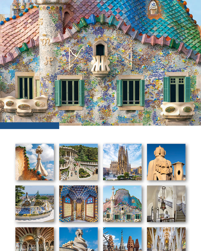 Cal. 2026 Pared (30x30 Cm) Gaudí-1 A (batlló)