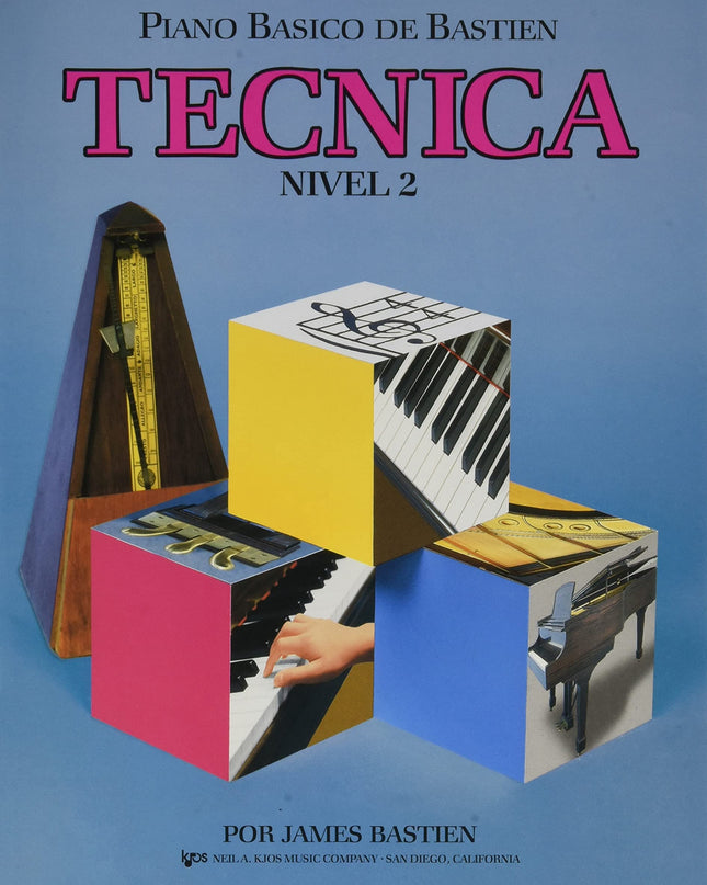 Técnica Piano Básico De Bastien Nivel 2