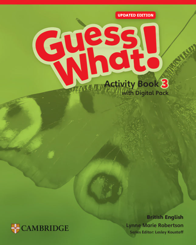 Guess What! British English Updated Level 3 Activity Book With Digital Pack