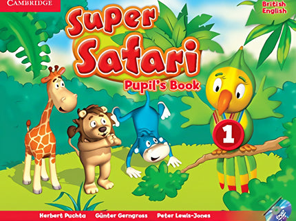 Super Safari 1 Pupils Book 3 Años (+dvd)