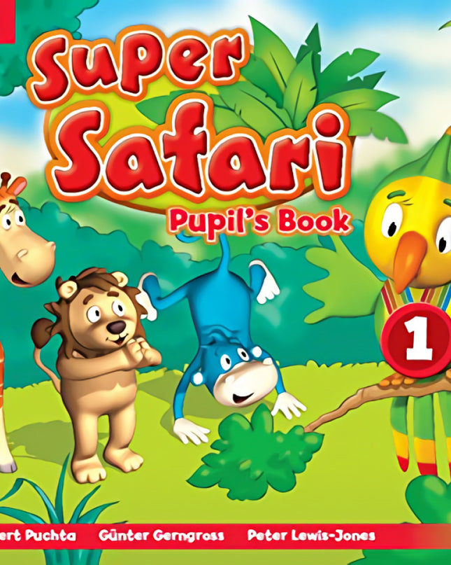 Super Safari 1 Pupils Book 3 Años (+dvd)