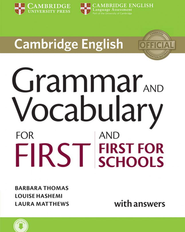 Grammar And Practice For First Schools Book +key+cd