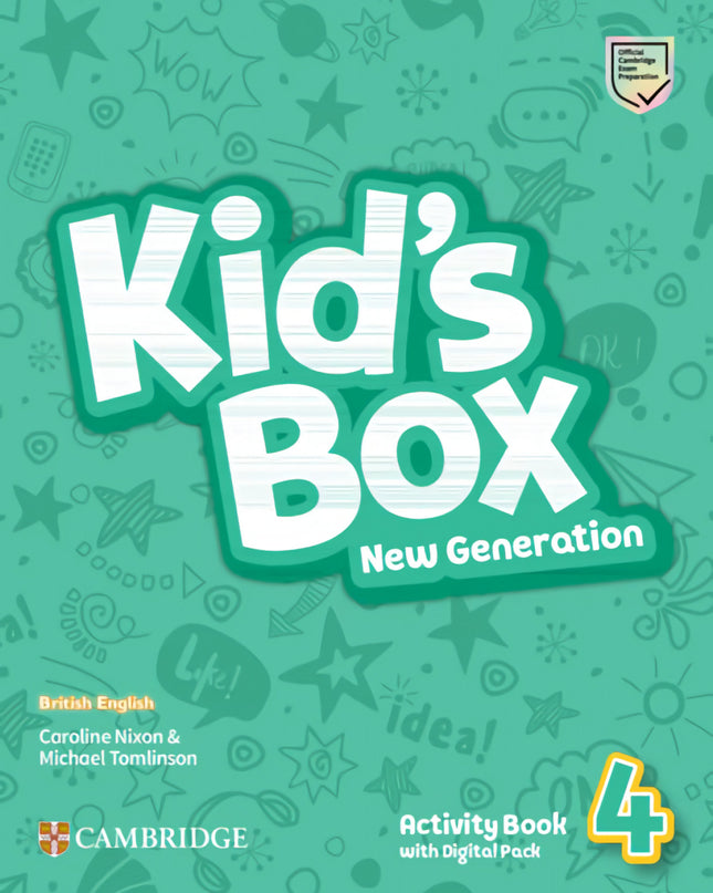 Kid's Box New Generation Level 4 Activity Book With Digital Pack British English