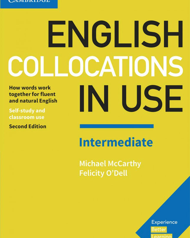 English Collocations In Use Intermediate With Key