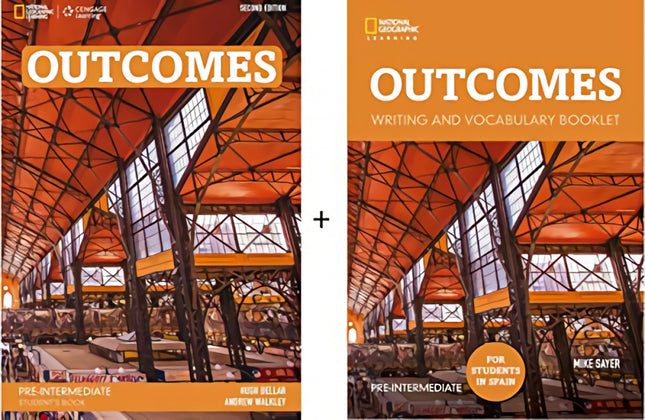 Outcomes Pre-intermediate Students+access Code+class Dvd+writing&amp;vocabulary Ed.spain