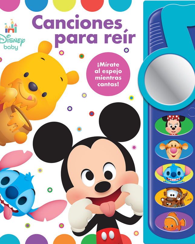 Canciones Para Reír Disney Baby Nota Musical Con Espejo