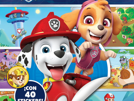 Mi Primer Busca Y Encuentra Con Pegatinas Patrulla Canina