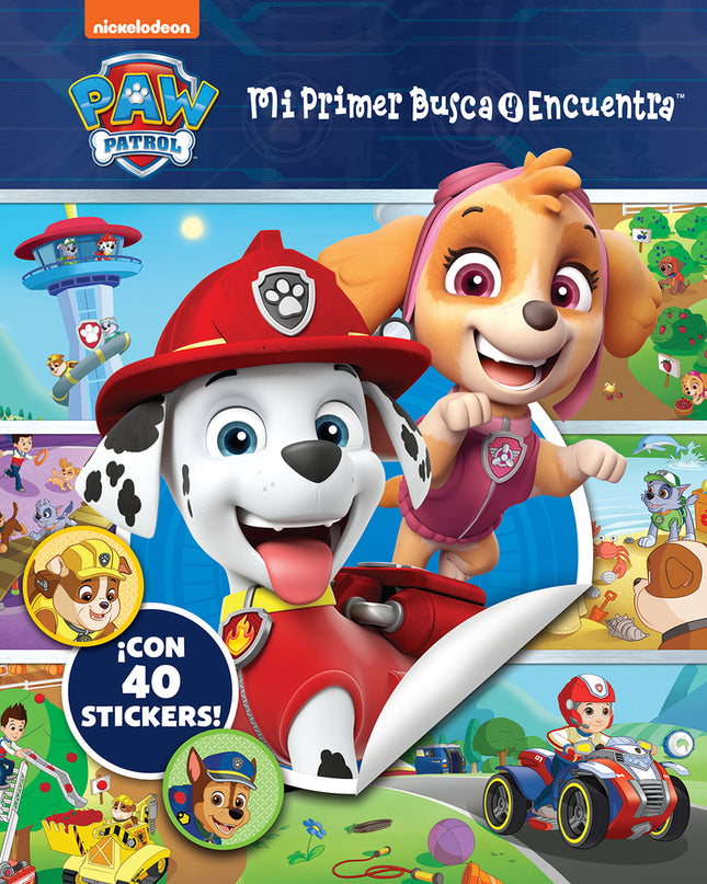 Mi Primer Busca Y Encuentra Con Pegatinas Patrulla Canina
