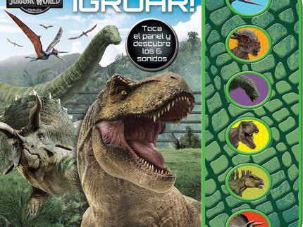 Mira Escucha ¡groar! Jurassic World.