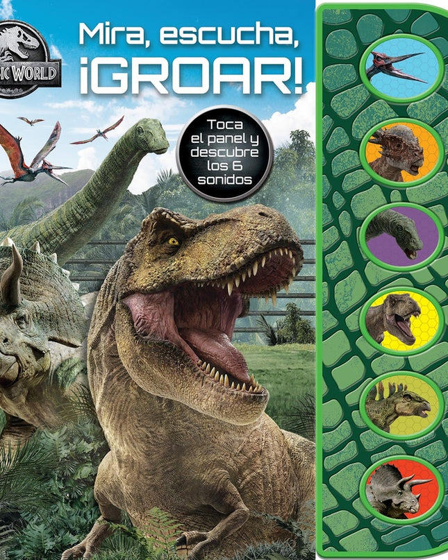 Mira Escucha ¡groar! Jurassic World.