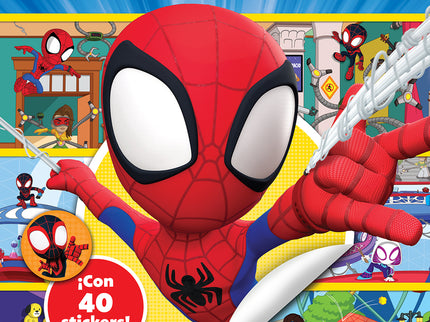 Mi Primer Busca Y Encuentra Con Pegatinas Spidey