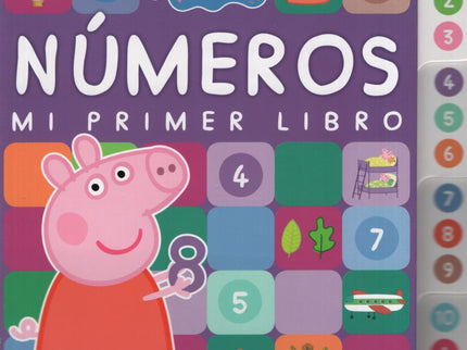 NUMEROS PEPPA PIG - MI PRIMER LIBRO (TD)
