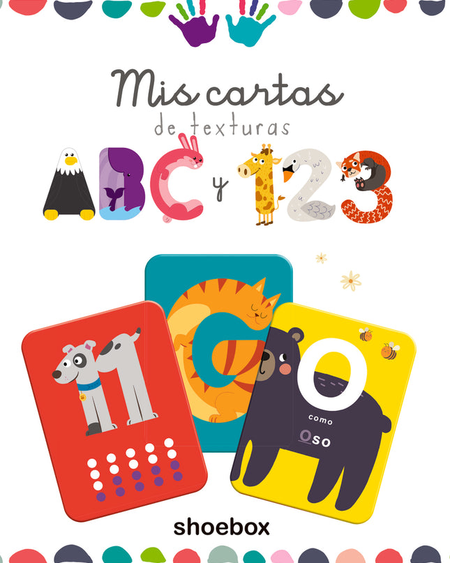 Mis Cartas De Texturas Abc Y 123