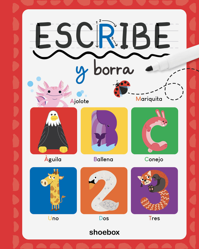 Escribe Y Borra (pizarra+rotulador)