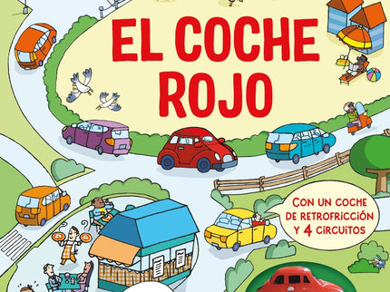 El Coche Rojo Juguete Con Cuerda