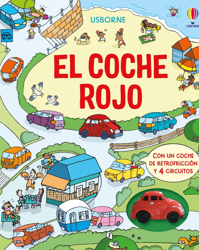 El Coche Rojo Juguete Con Cuerda
