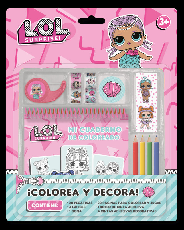 ¡colorea Y Decora! L.o.l. Surprise!