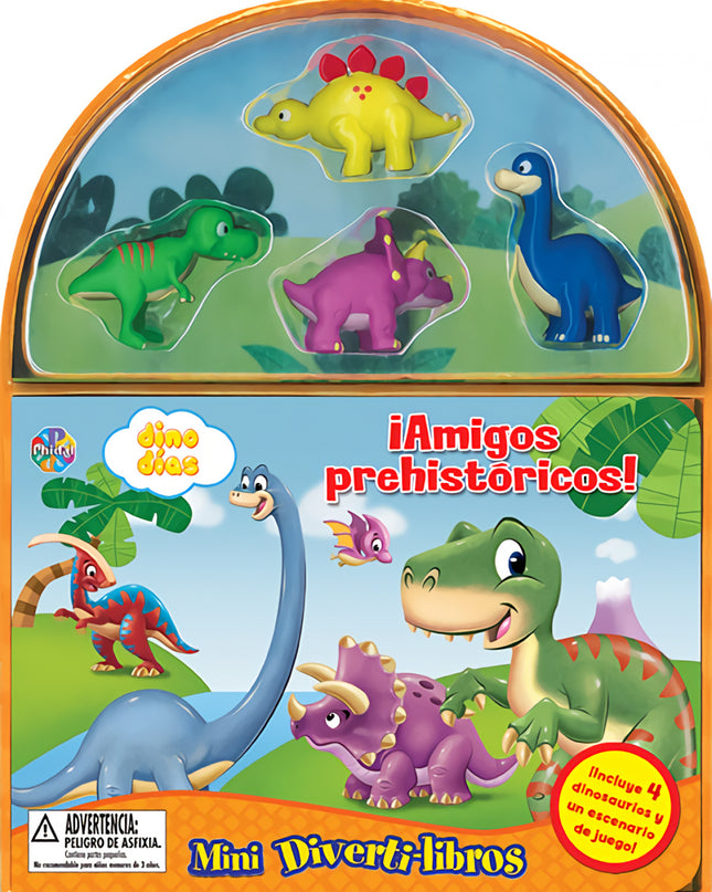 ¡amigos Prehistóricos! (mini Diverti-libros)
