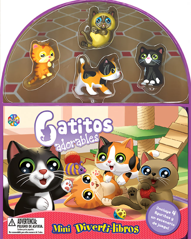 Gatitos Adorables (mini Diverti-libros)