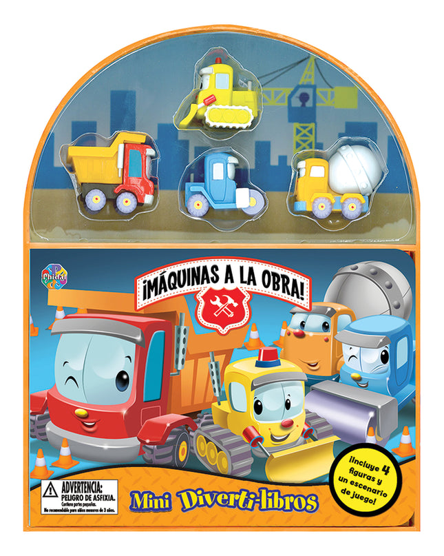 ¡máquinas A La Obra! (mini Diverti-libros)