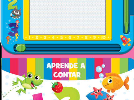 Aprende A Contar (libro+pizarra Magnética)
