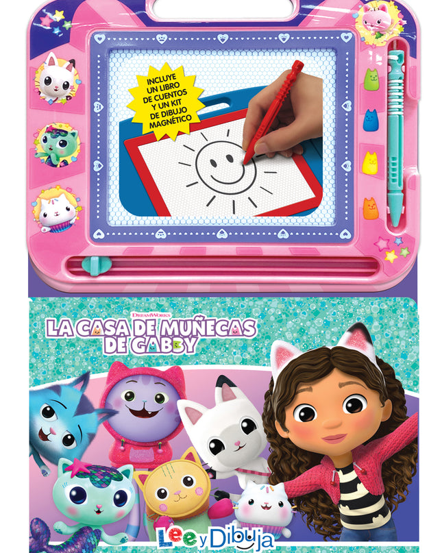 La Casa De Muñecas De Gabby (libro+pizarra Magnética)