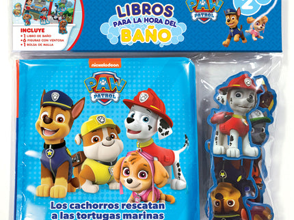 Patrulla Canina (libro Baño) Los Cachorros Rescatan A Las Tortugas Marinas