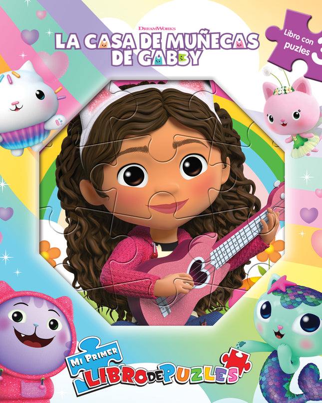 La Casa De Muñecas De Gabby (libro+3 Puzles)