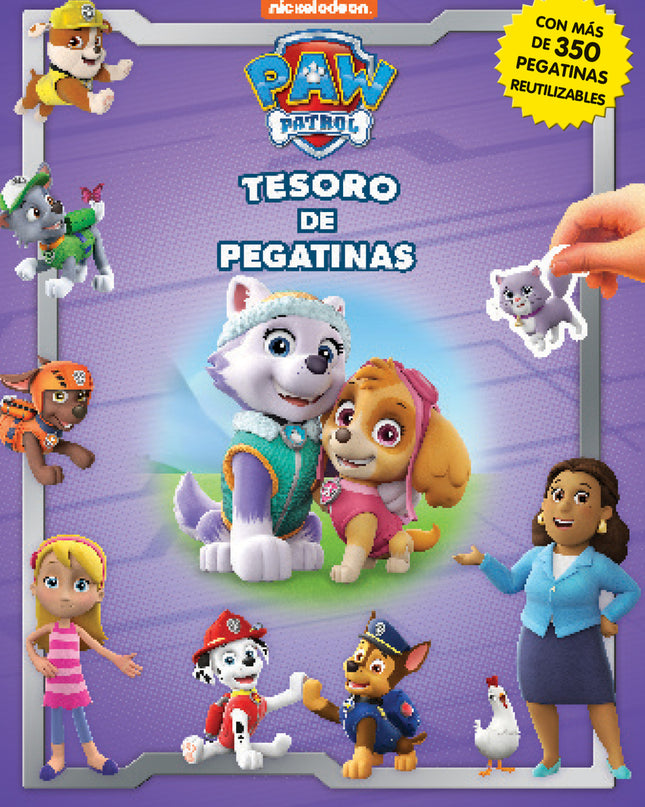 Patrulla Canina Girls ('tesoro De Pegatinas')                    Canina