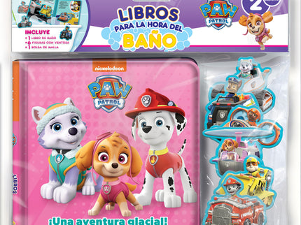 Patrulla Canina Girls (libro Baño) - ¡una Aventura Glacial!