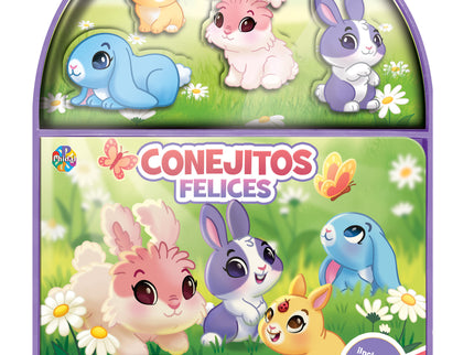 Conejitos Felices (mini Diverti-libros)