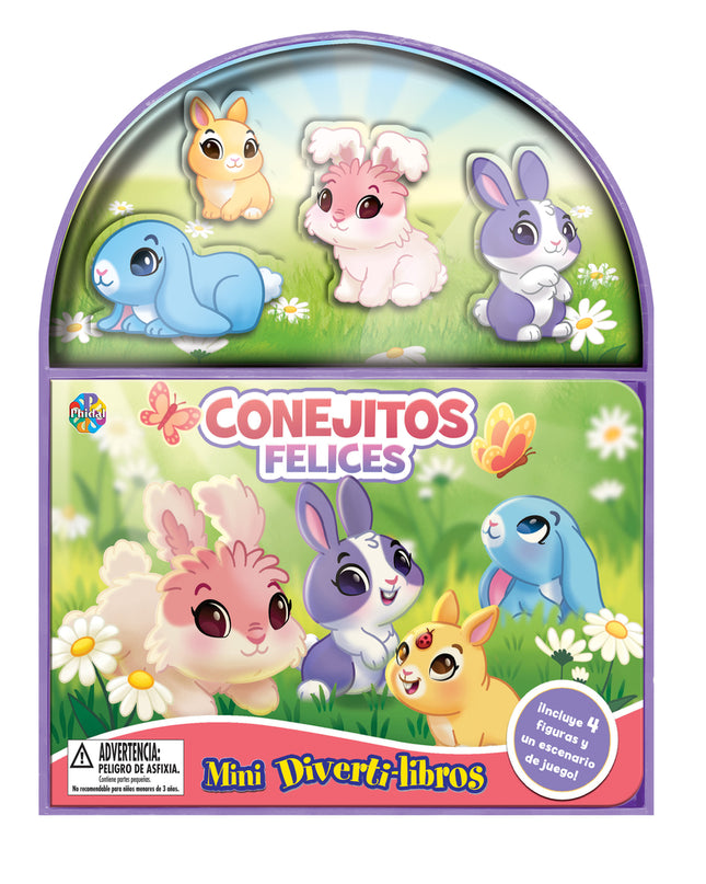 Conejitos Felices (mini Diverti-libros)