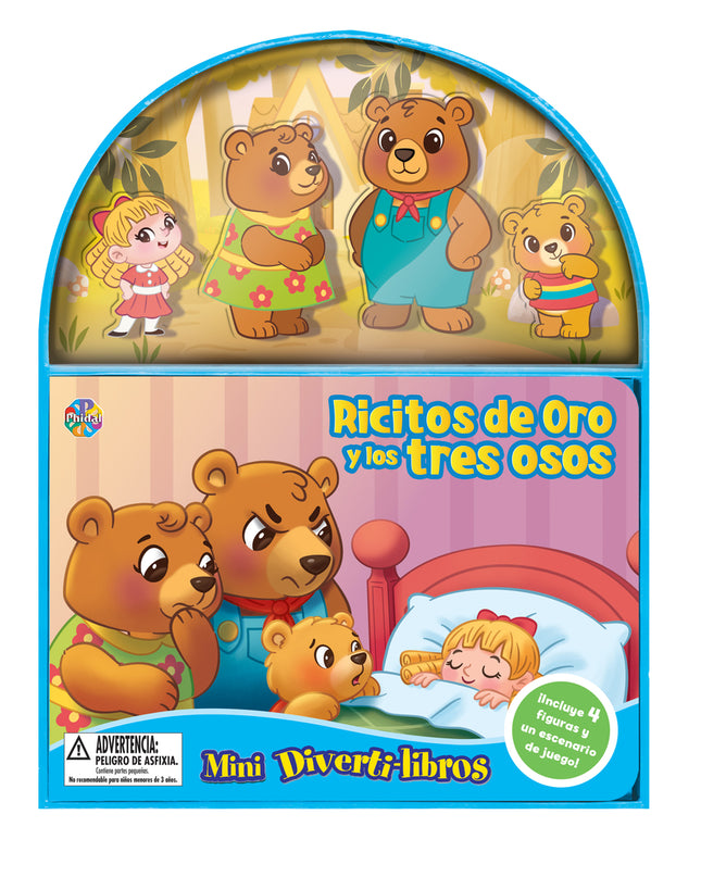 Ricitos De Oro Y Los Tres Osos (mini Diverti-libros)