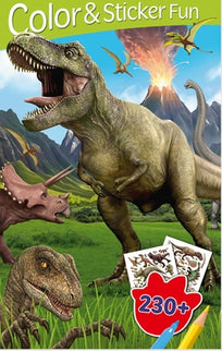 Dinosaurios (3d Lenticular) ('color &amp;sticker Fun')