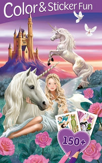 Elfos Y Unicornios (3d Lenticular) ('color &amp;sticker Fun')