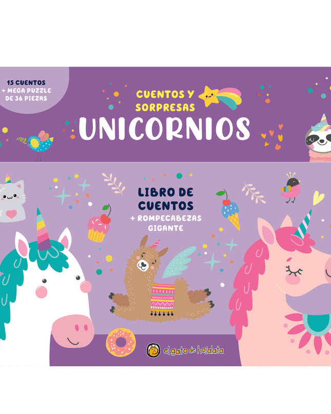 Unicornios (caja Con Libro+puzle) ('cuentos Y Sorpresas')