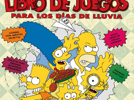 Libro De Juegos Para Los Días De Lluvia (los Simpson. Actividades)