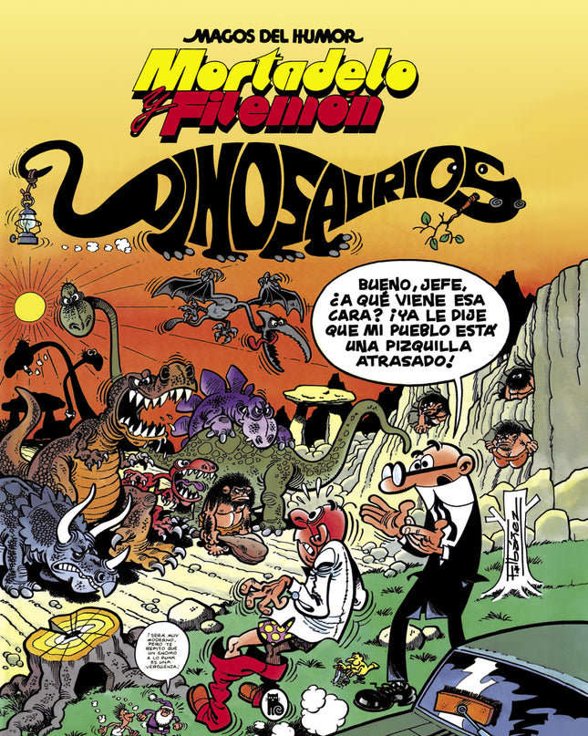 Mortadelo Y Filemón. Dinosaurios (magos Del Humor)