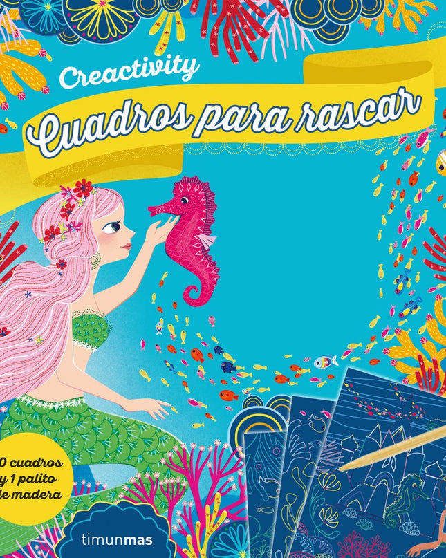 Creactivity. Sirenas. Cuadros Para Rascar