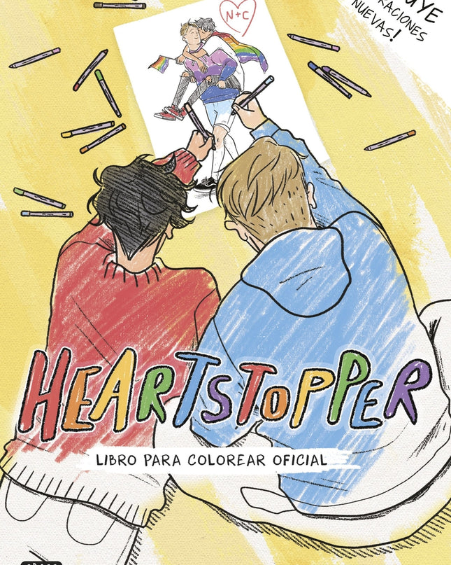 Heartstopper: Libro Para Colorear Oficial