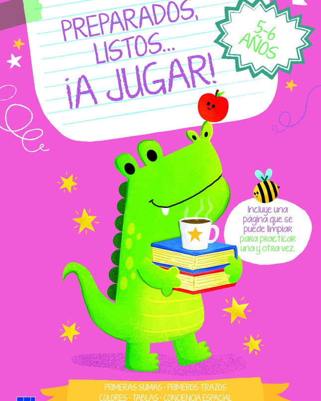 Preparados, Listos... ¡a Jugar! 5-6 Años Rosa