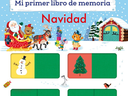 Osito Tito. Mi Primer Libro De Memoria. Navidad