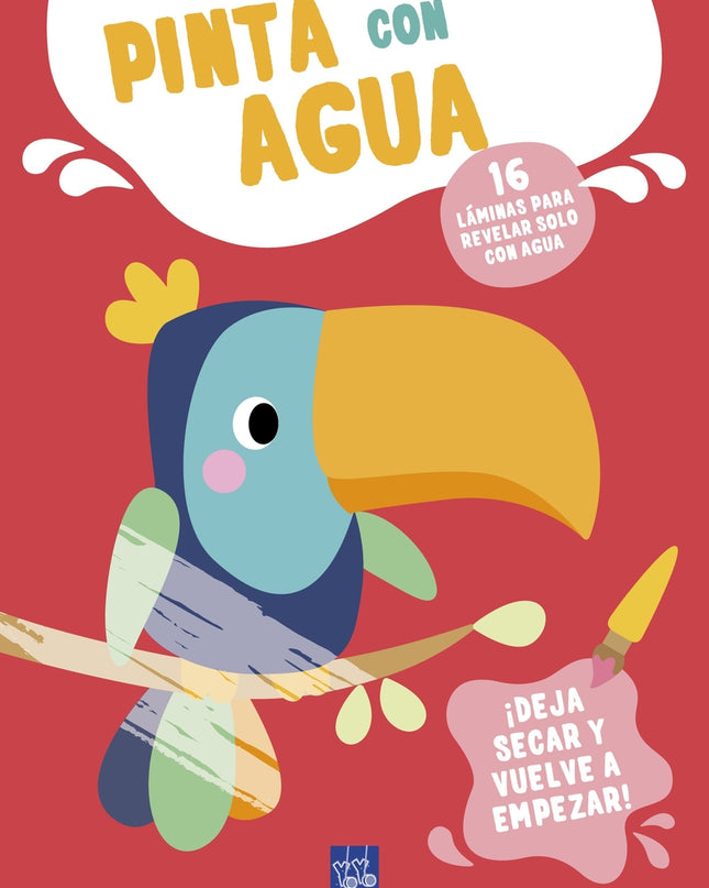 Pinta Con Agua. Tucán