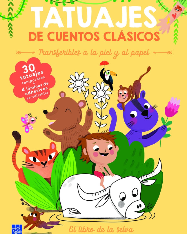 Tatuajes De Cuentos Clásicos. El Libro De La Selva