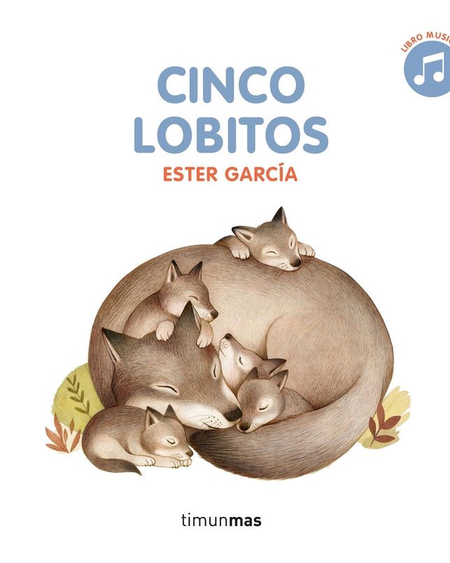 Cinco Lobitos. Libro Con Sonido