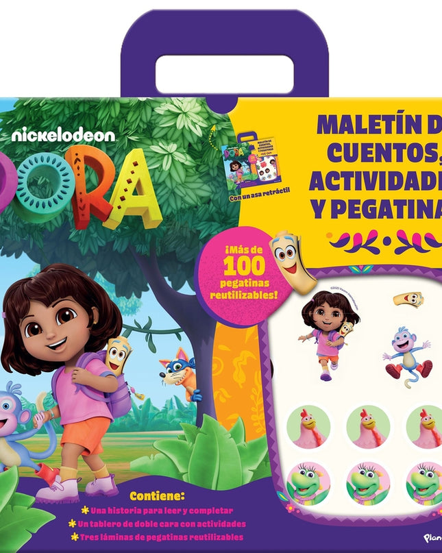 Dora. Maletín De Cuentos, Actividades Y Pegatinas