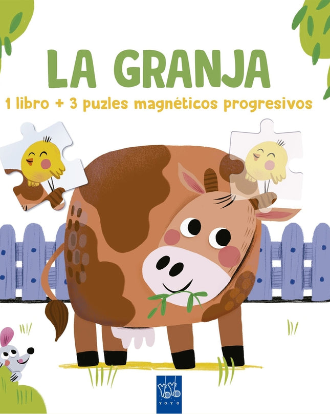 Lee Y Juega Con Puzles Magnéticos. La Granja