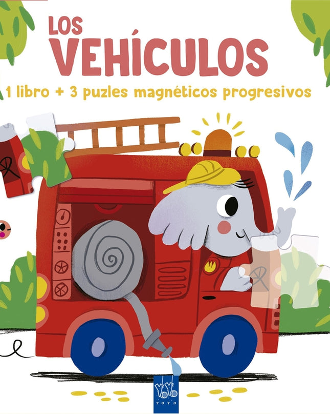 Lee Y Juega Con Puzles Magnéticos. Los Vehículos