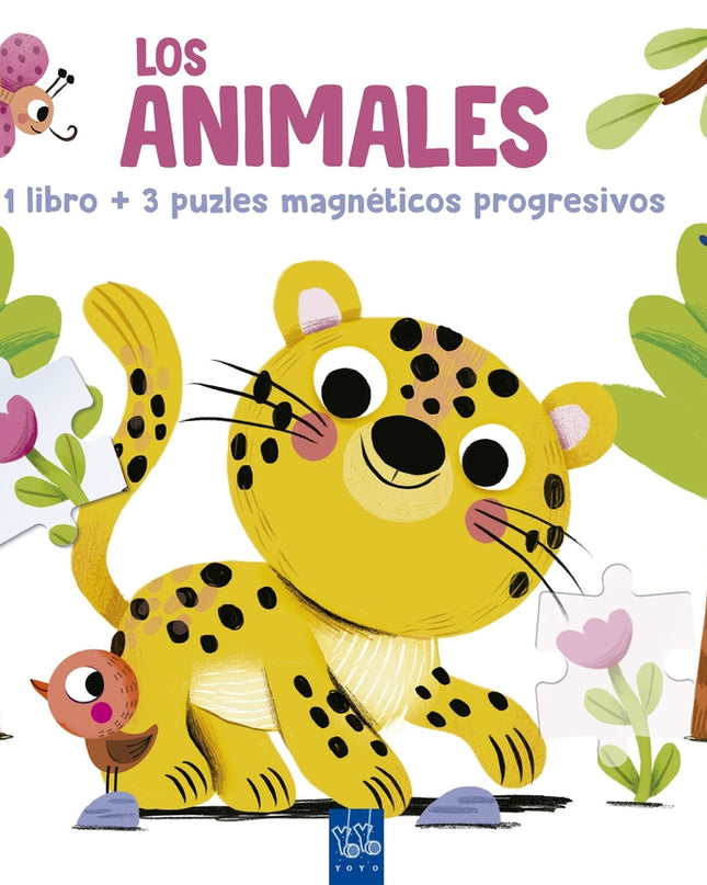 Lee Y Juega Con Puzles Magnéticos. Los Animales